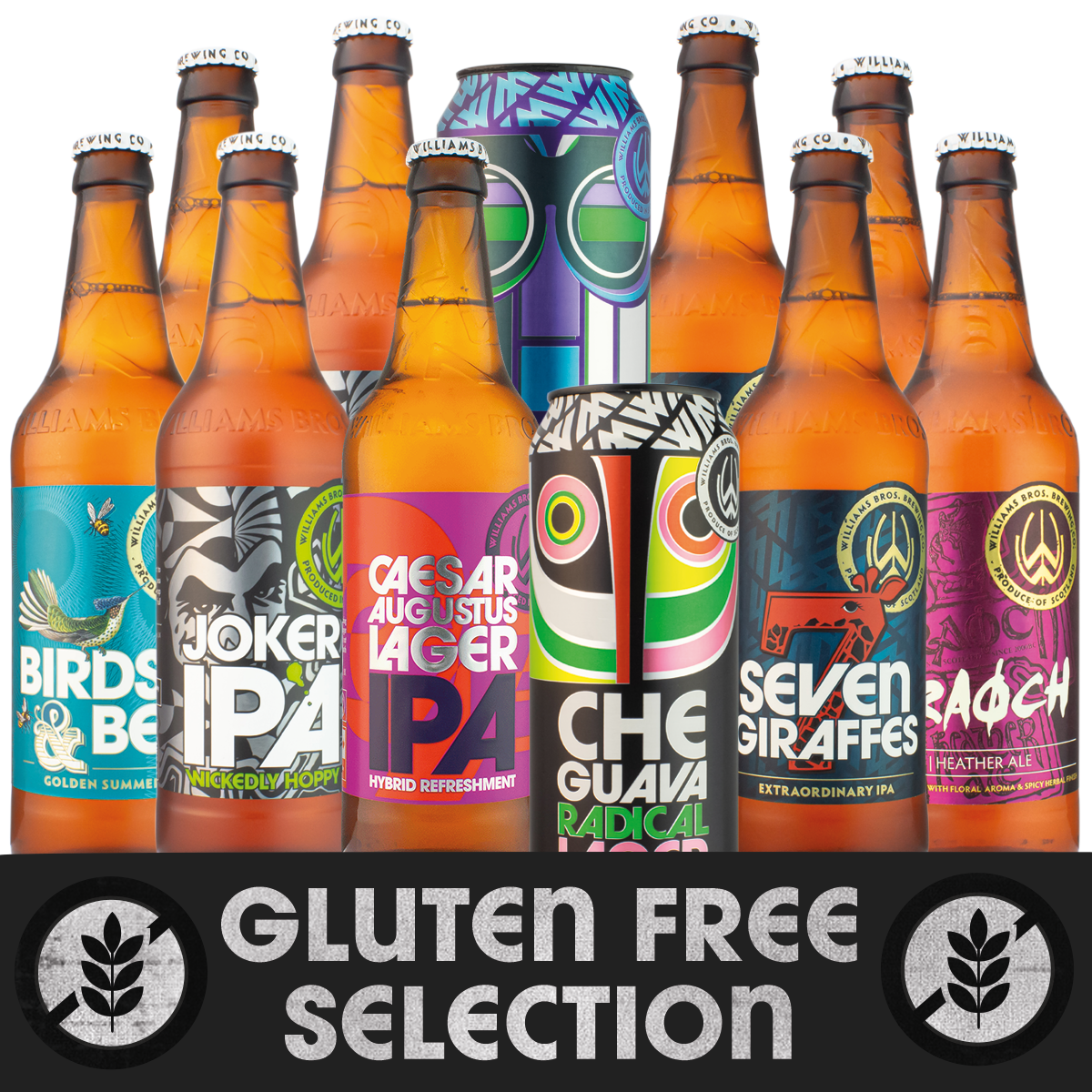 Gluten Free craft beer from Williams Bros Brewing
