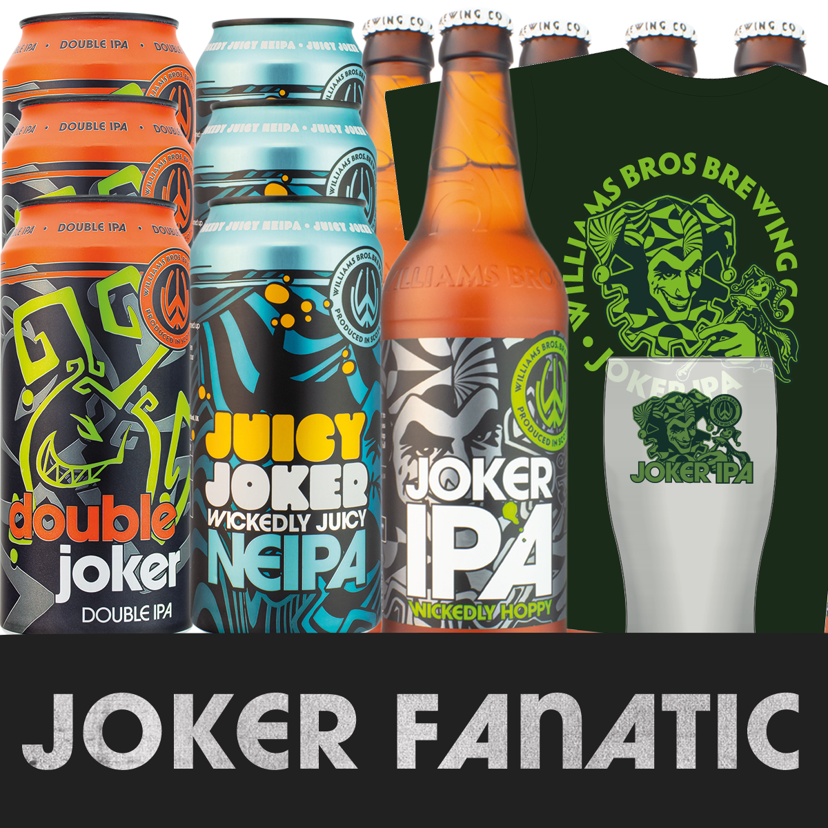 Joker craft beer merch