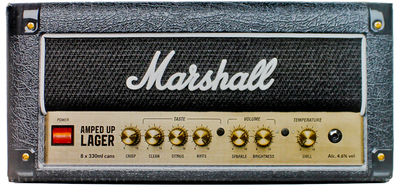 Marshall - Amped Up Lager (Giftbox 8x33cl)