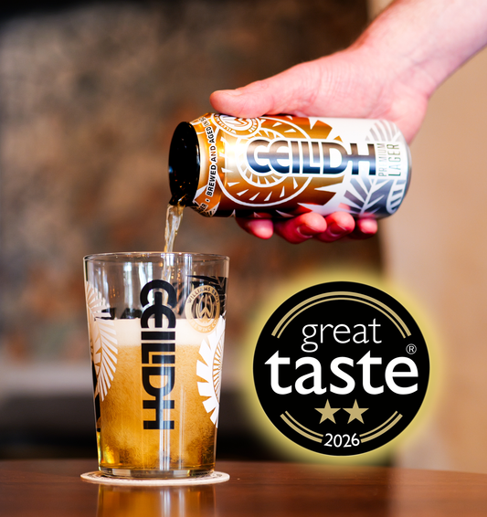 CEILIDH LAGER - GREAT TASTE AWARD