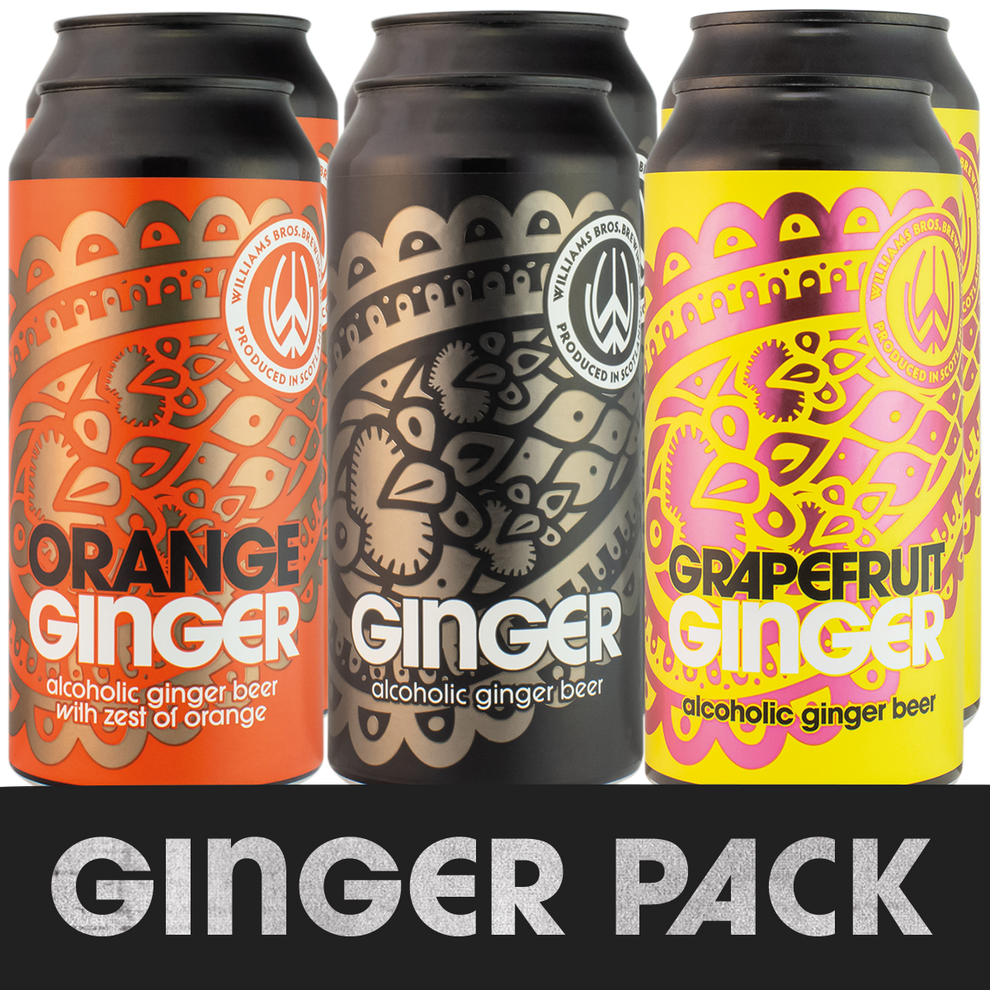 Ginger Mixed Pack Williams Bros. Brewing Co.