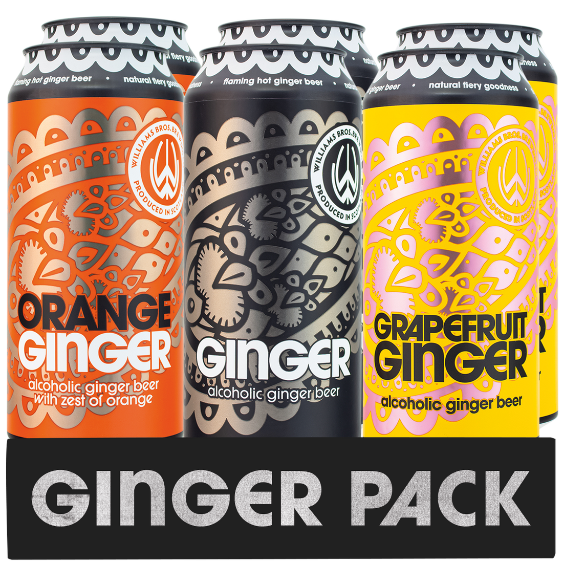 Ginger Mixed Pack Williams Bros. Brewing Co.
