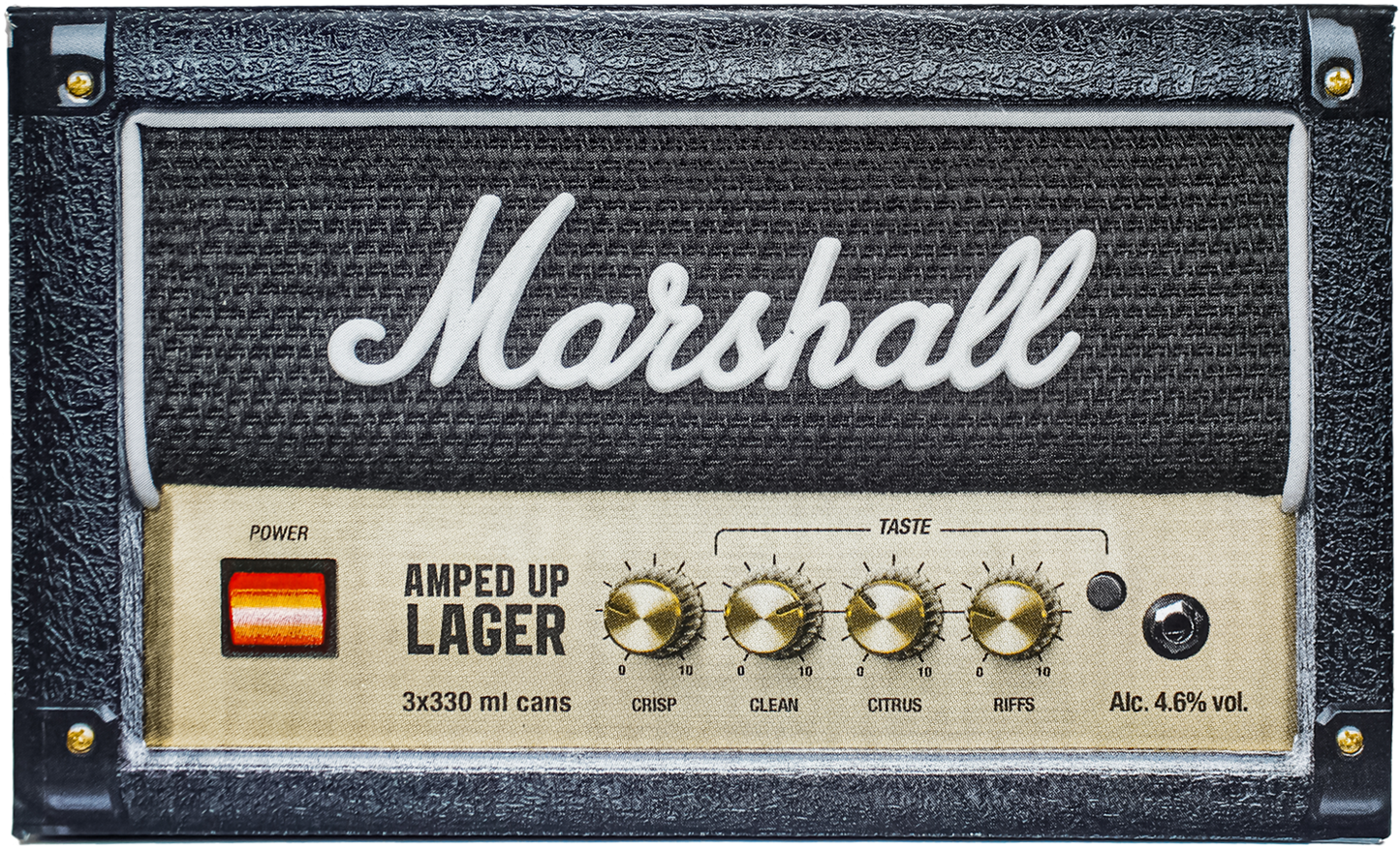 Marshall - Amped Up Lager (Giftbox 3x33cl)